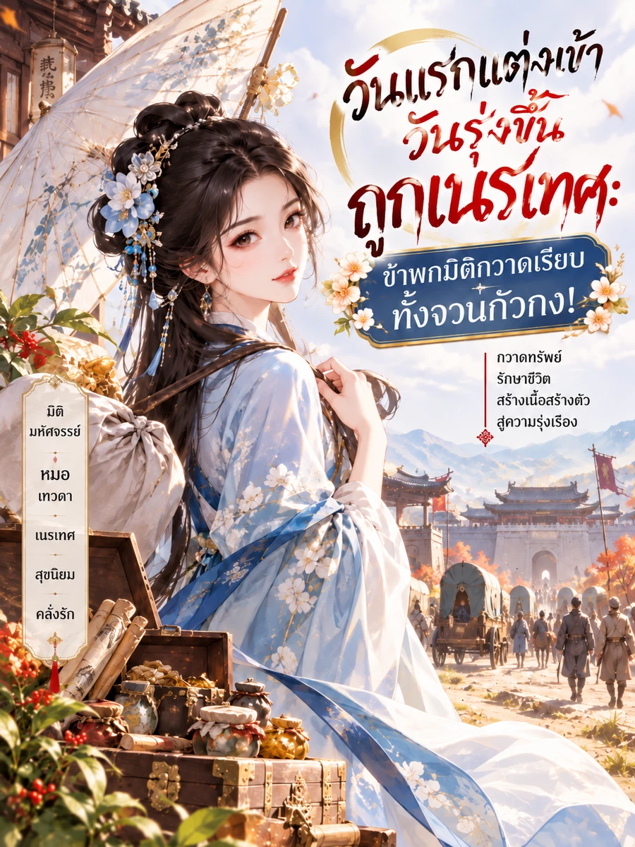 [จบแล้ว] วันแรกแต่งเข้า วันรุ่งขึ้นถูกเนรเทศ: ข้าพกมิติกวาดเรียบทั้งจวนกั๋วกง!