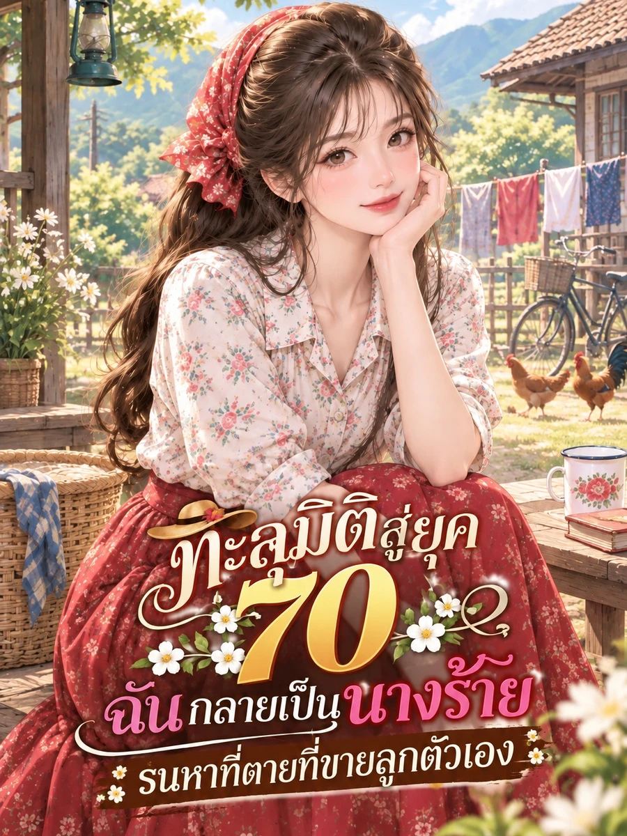 ทะลุมิติสู่ยุค 70 ฉันกลายเป็นนางร้ายรนหาที่ตายที่ขายลูกตัวเอง
