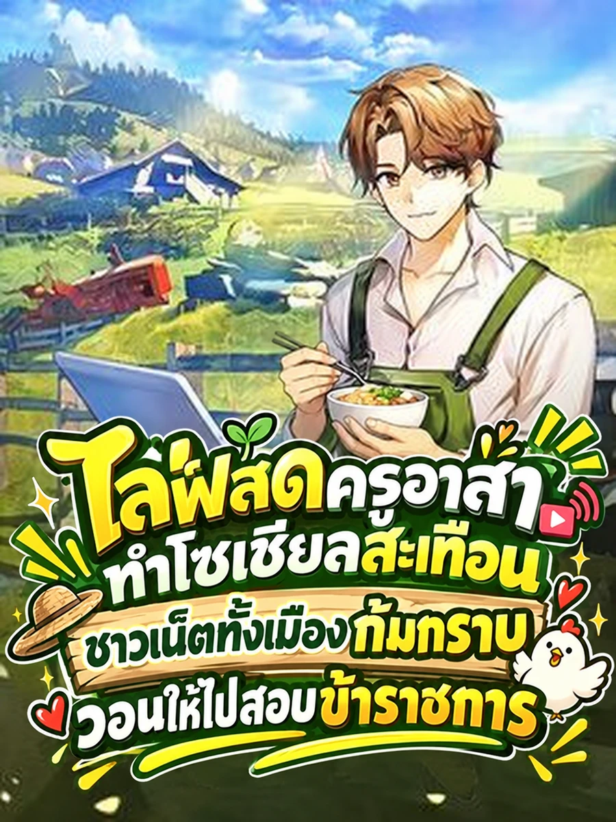 ไลฟ์สดครูอาสาทำโซเชียลสะเทือน: ชาวเน็ตทั้งเมืองก้มกราบวอนให้ไปสอบข้าราชการ