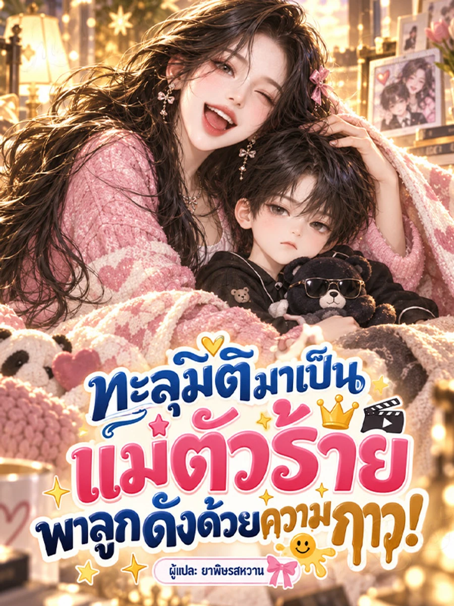 ทะลุมิติมาเป็นแม่ตัวร้าย พาลูกดังด้วยความกาว!