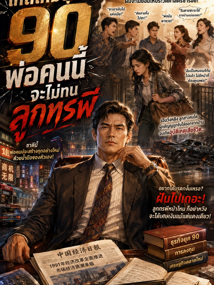 (จบแล้ว) เกิดใหม่ยุค 90 พ่อคนนี้จะไม่ทนลูกทรพี