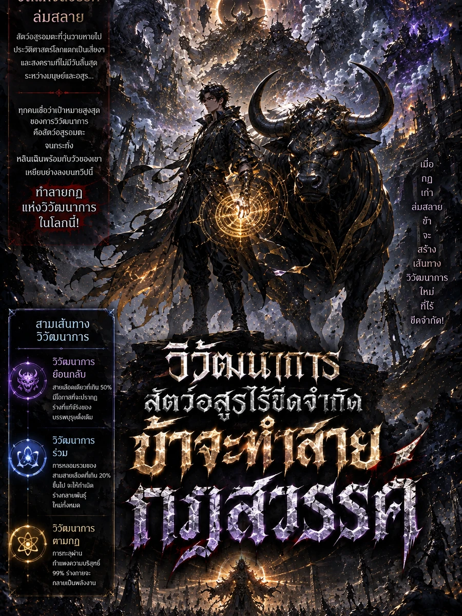 วิวัฒนาการสัตว์อสูรไร้ขีดจำกัด ข้าจะทำลายกฎสวรรค์