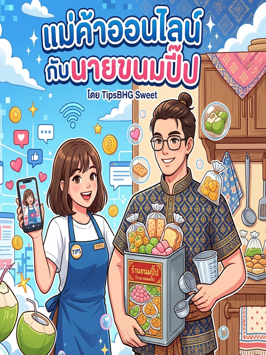 แม่ค้าออนไลน์กับนายขนมปี๊ป