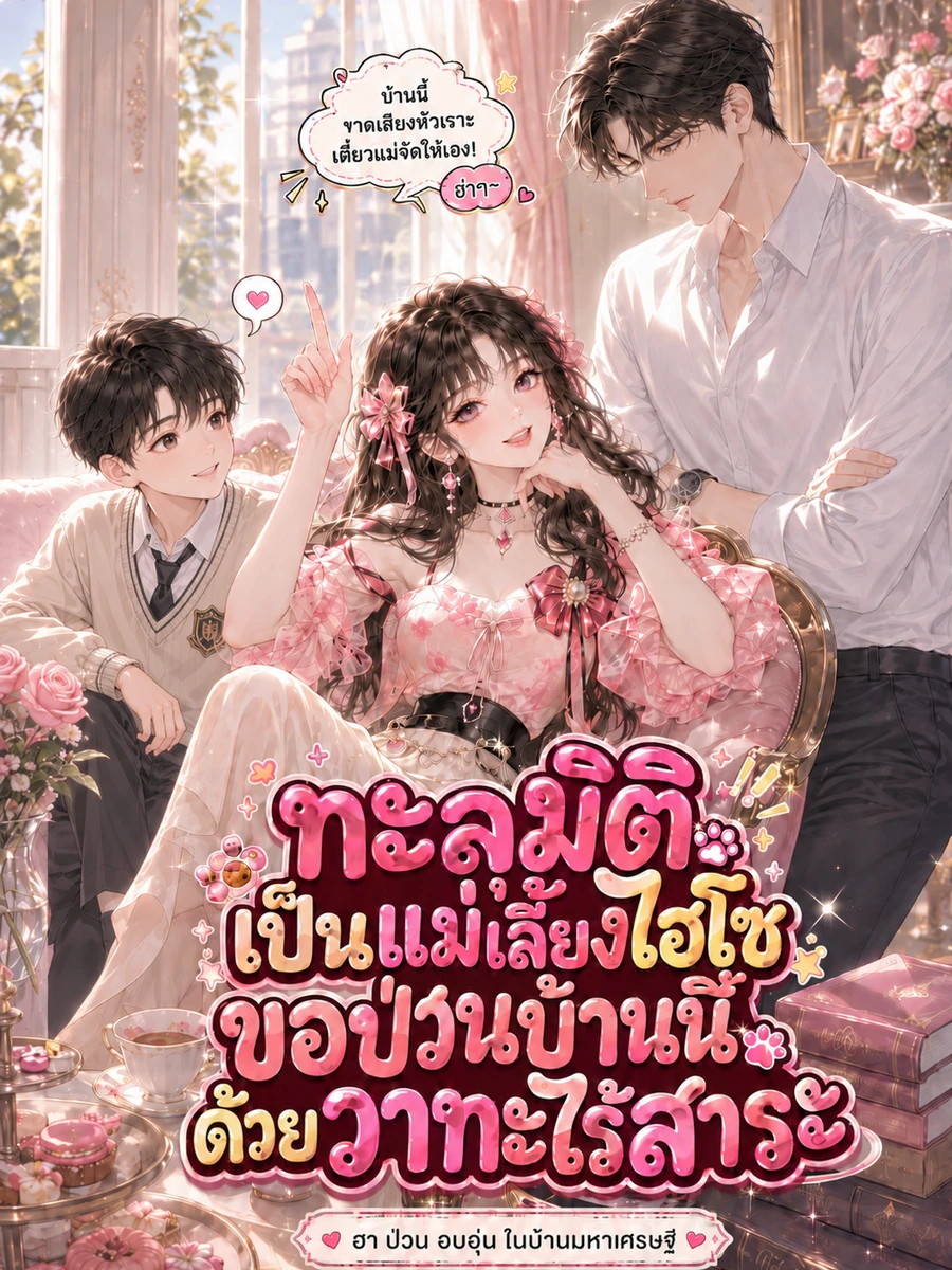 [จบแล้ว]ทะลุมิติเป็นแม่เลี้ยงไฮโซ ขอป่วนบ้านนี้ด้วยวาทะไร้สาระ