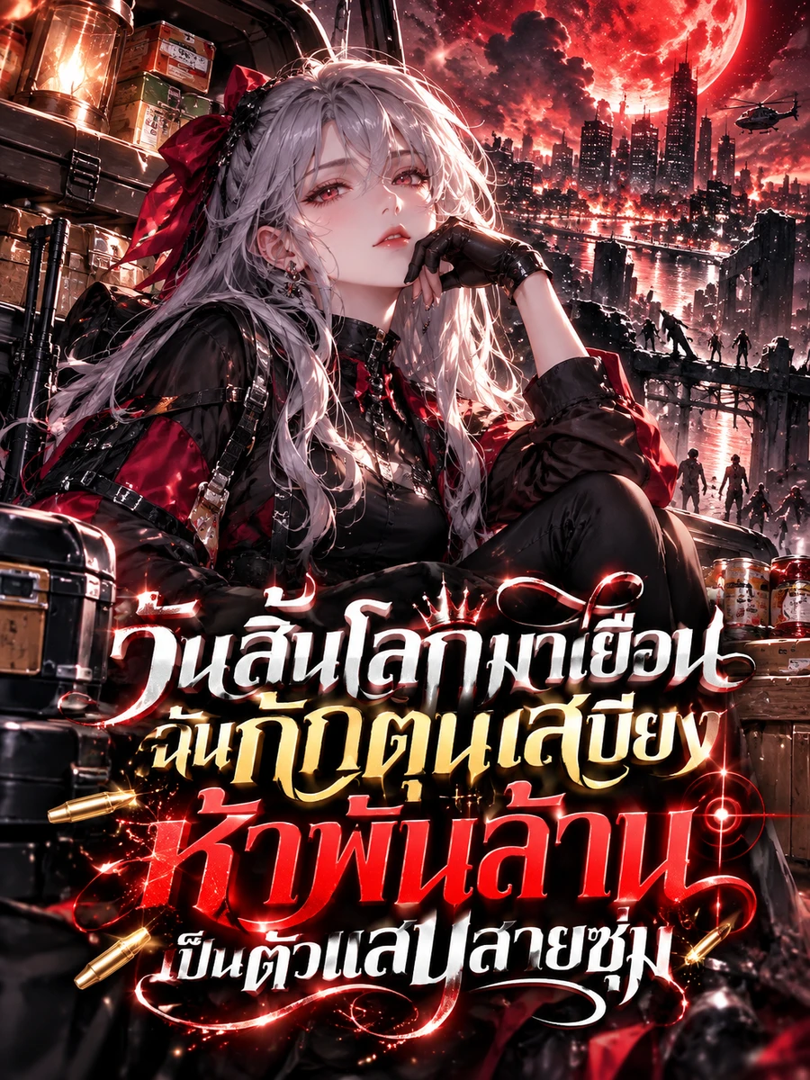 (จบแล้ว) วันสิ้นโลกมาเยือน ฉันกักตุนเสบียงห้าพันล้านเป็นตัวแสบสายซุ่ม