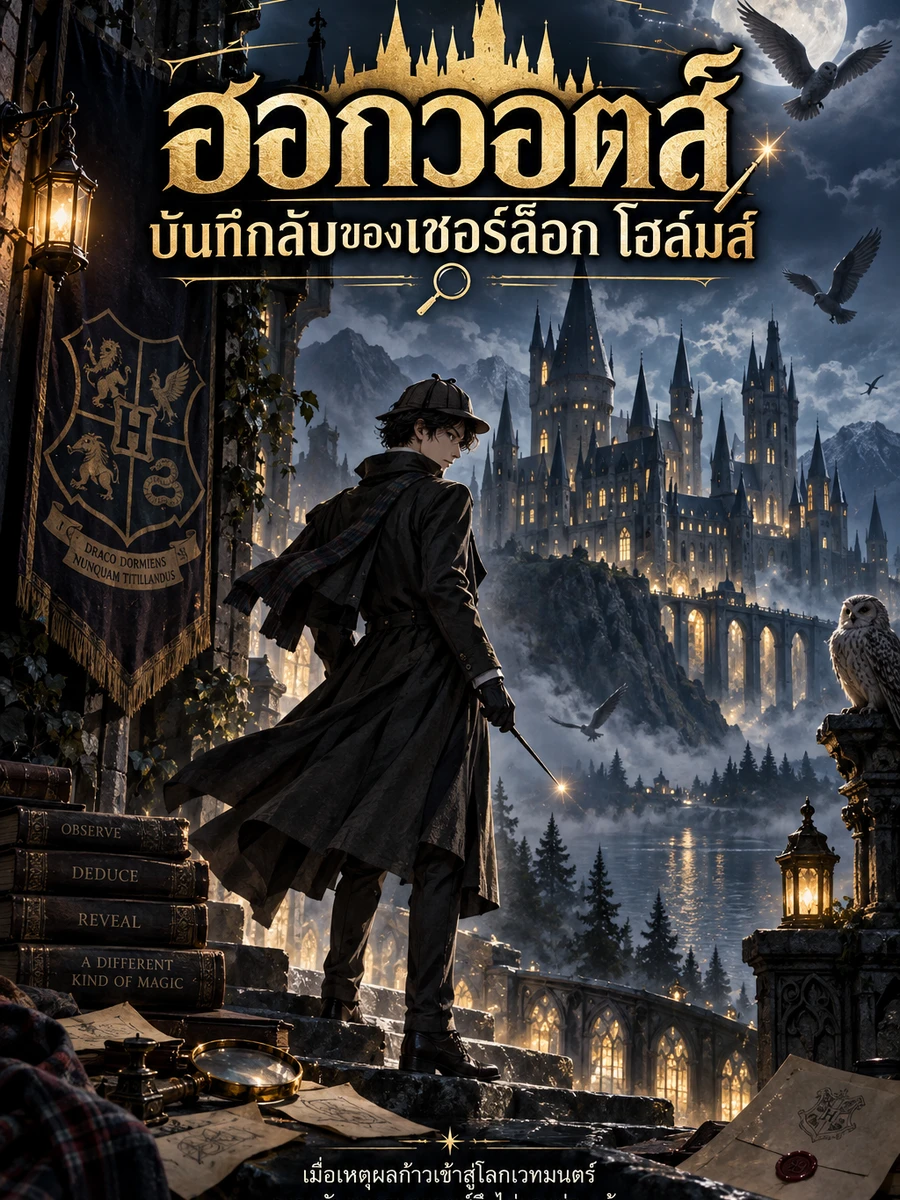[จบแล้ว] ฮอกวอตส์: บันทึกลับของเชอร์ล็อก โฮล์มส์