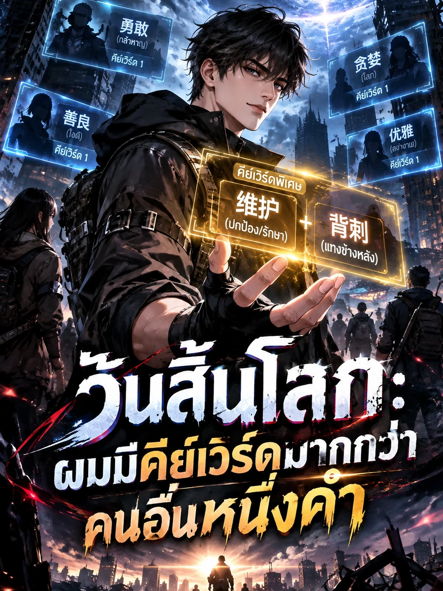 วันสิ้นโลก: ผมมีคีย์เวิร์ดมากกว่าคนอื่นหนึ่งคำ