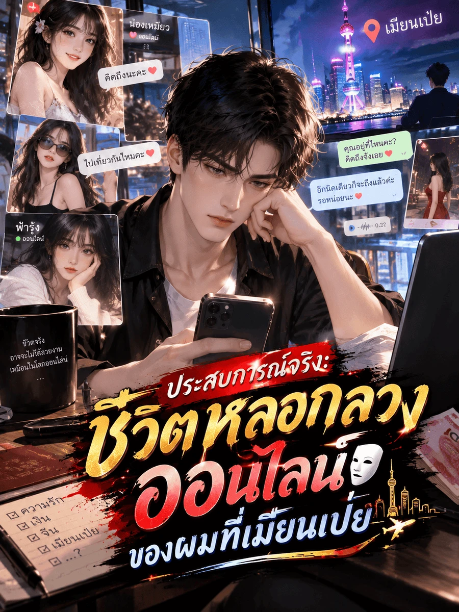 ประสบการณ์จริง: ชีวิตหลอกลวงออนไลน์ของผมที่เมียนเป่ย