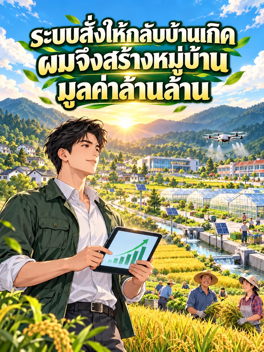 ระบบสั่งให้กลับบ้านเกิด ผมจึงสร้างหมู่บ้านมูลค่าล้านล้าน