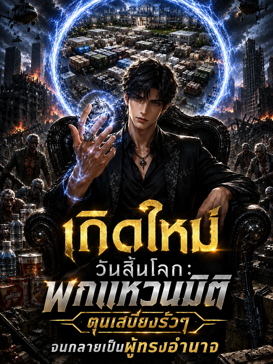 เกิดใหม่วันสิ้นโลก : พกแหวนมิติตุนเสบียงรัว ๆ จนกลายเป็นผู้ทรงอำนาจ