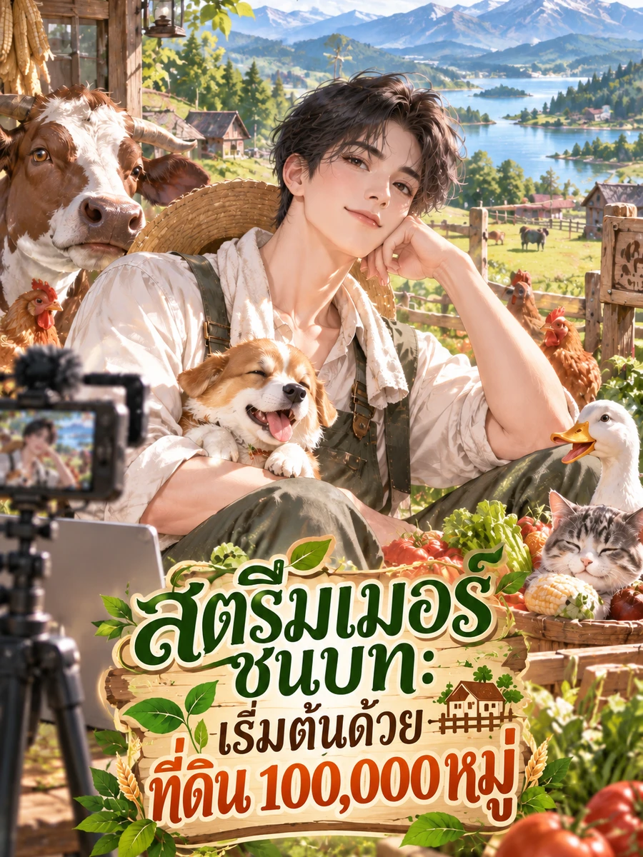(จบแล้ว) สตรีมเมอร์ชนบท: เริ่มต้นด้วยที่ดิน 100,000 หมู่