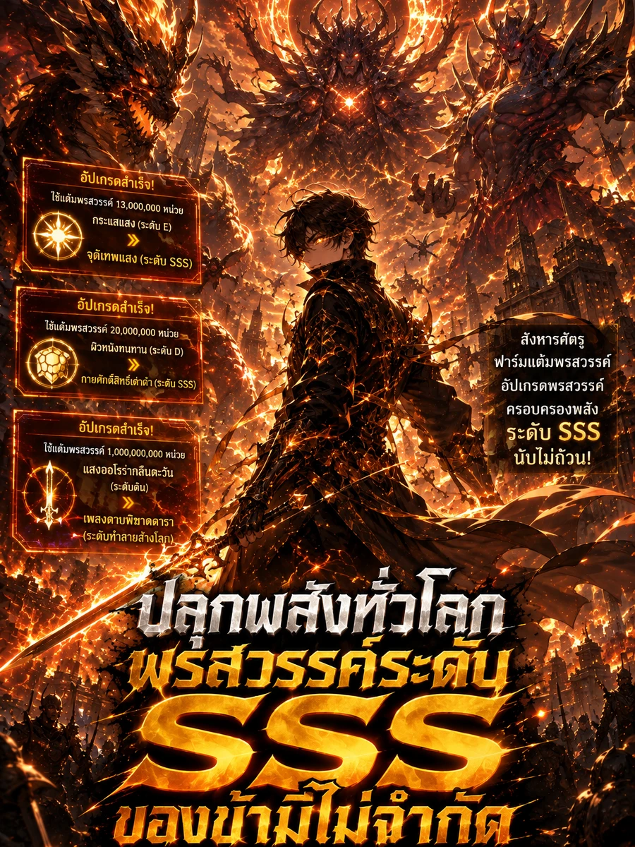ปลุกพลังทั่วโลก พรสวรรค์ระดับ SSS ของข้ามีไม่จำกัด
