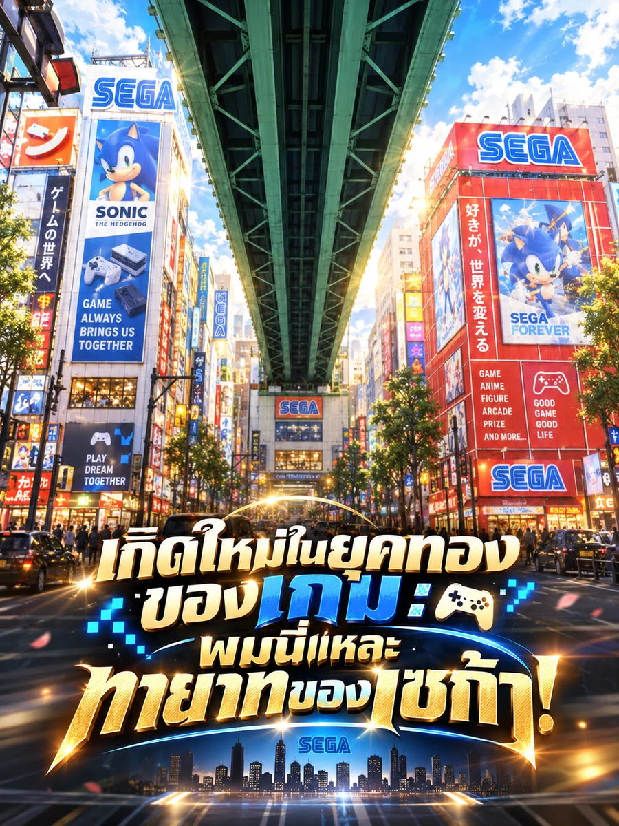 (ชนต้นฉบับ) เกิดใหม่ในยุคทองของเกม : ผมนี่แหละทายาทของเซก้า!