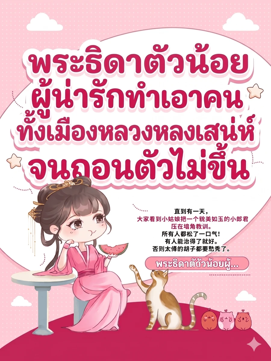 พระธิดาตัวน้อยผู้น่ารักทำเอาคนทั้งเมืองหลวงหลงเสน่ห์จนถอนตัวไม่ขึ้น