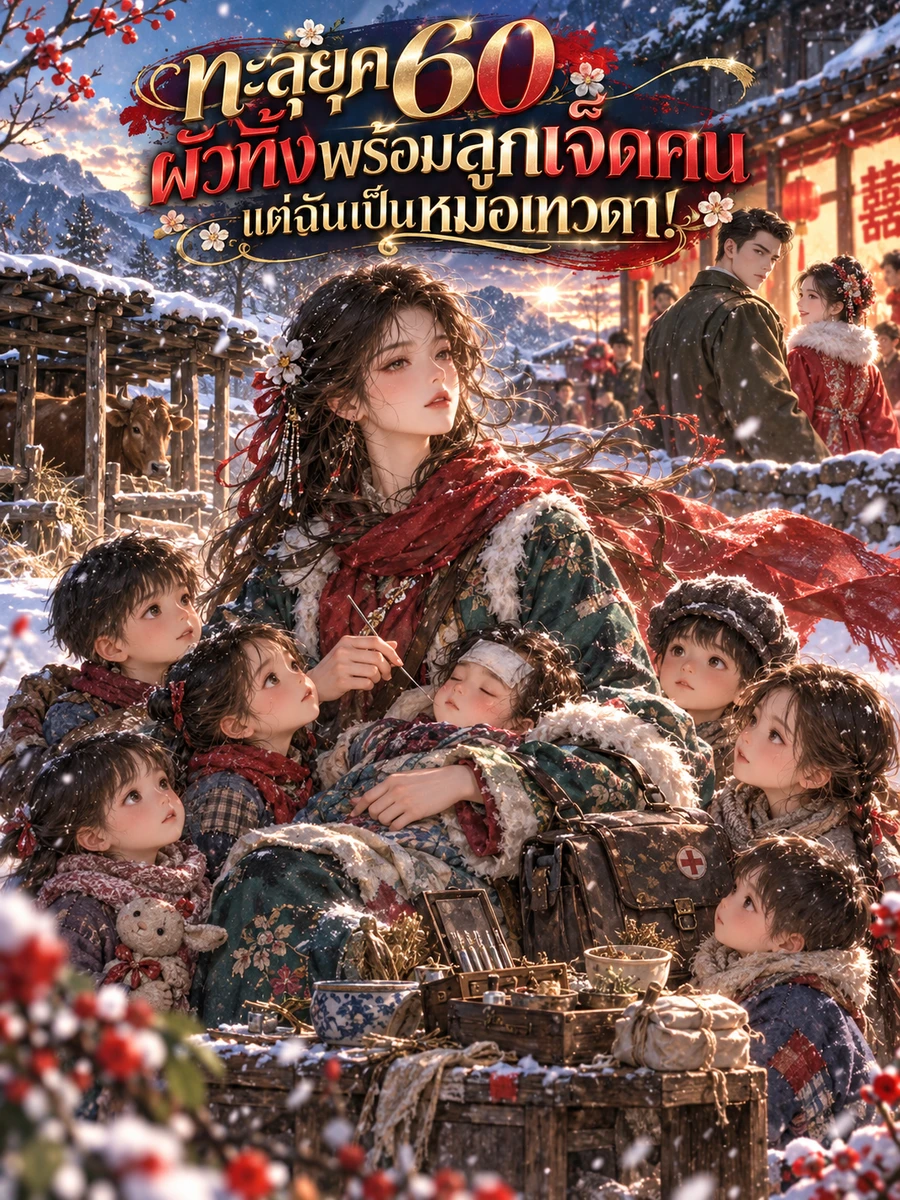 [จบแล้ว]ทะลุยุค 60 ผัวทิ้งพร้อมลูกเจ็ดคน แต่ฉันเป็นหมอเทวดา!