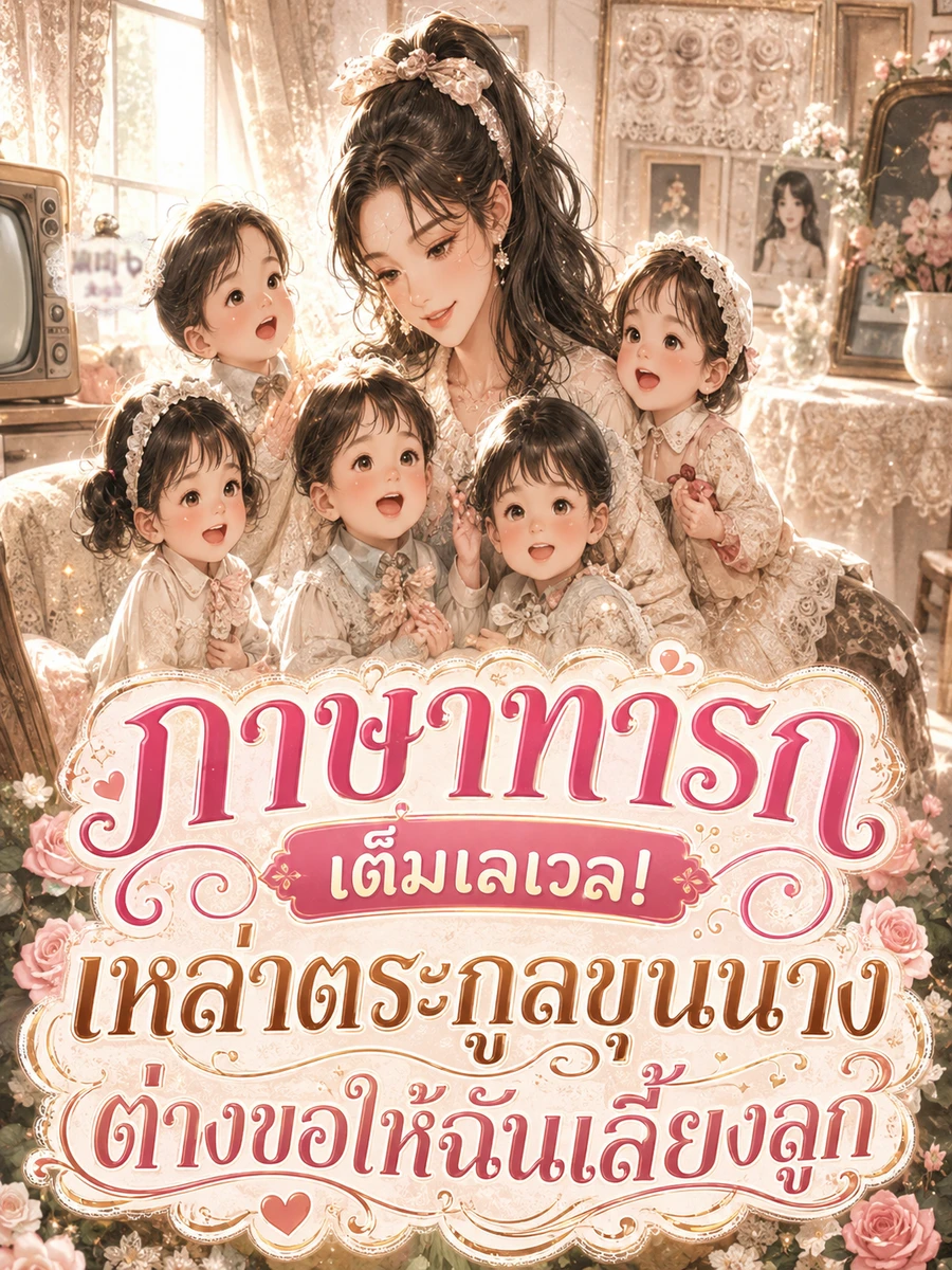 ภาษาทารกเต็มเลเวล! เหล่าตระกูลขุนนางต่างขอให้ฉันเลี้ยงลูก