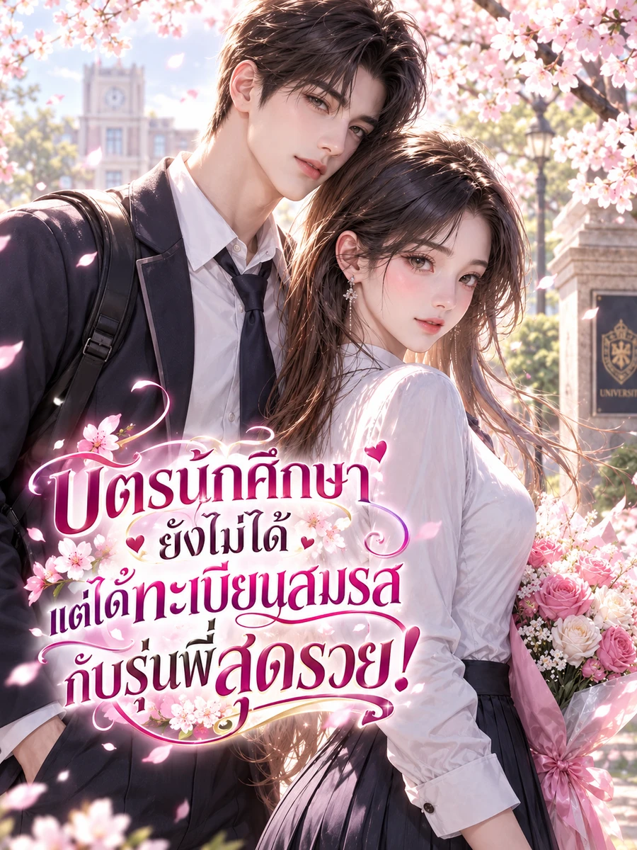 บัตรนักศึกษายังไม่ได้ แต่ได้ทะเบียนสมรสกับรุ่นพี่สุดรวย!