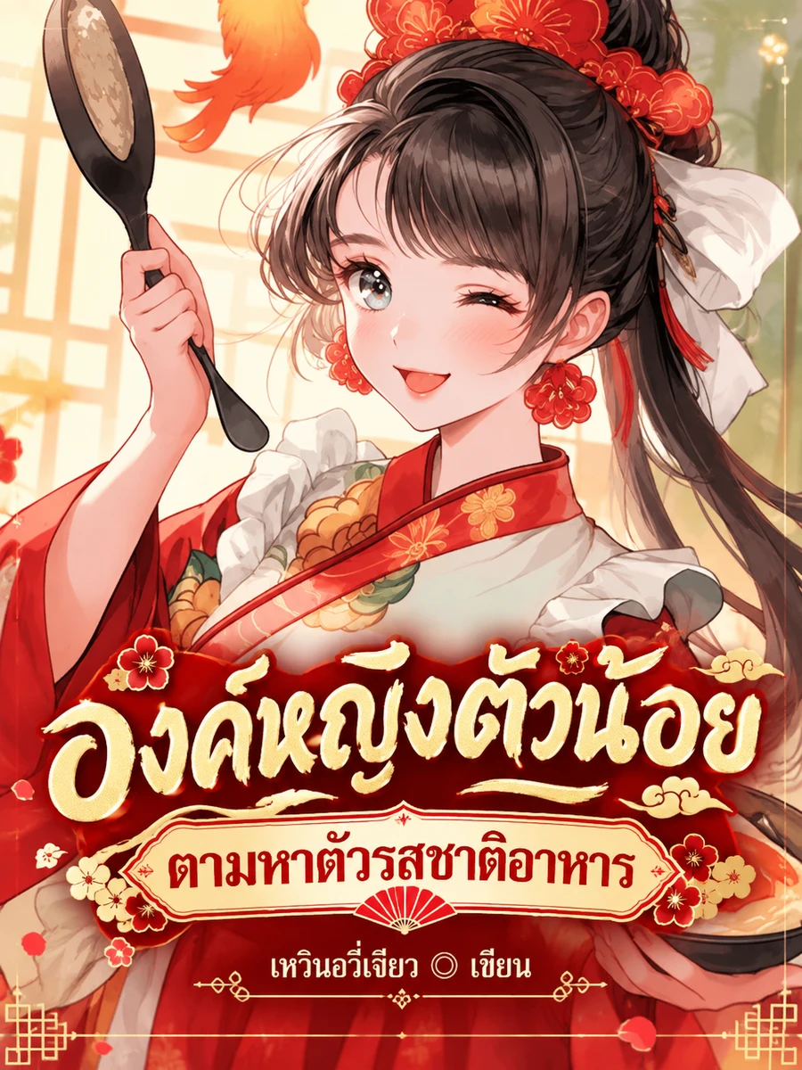 ชายาเอกกำลังทำอาหาร ท่านอ๋องได้กลิ่นจึงรีบเสด็จมาหาทันที