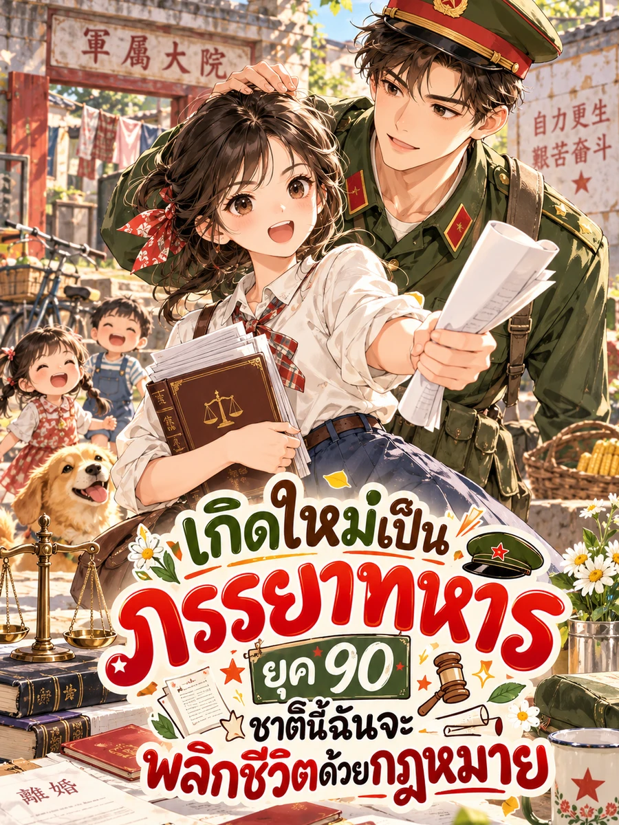 (จบ) เกิดใหม่เป็นภรรยาทหารยุค 90: ชาตินี้ฉันจะพลิกชีวิตด้วยกฎหมาย