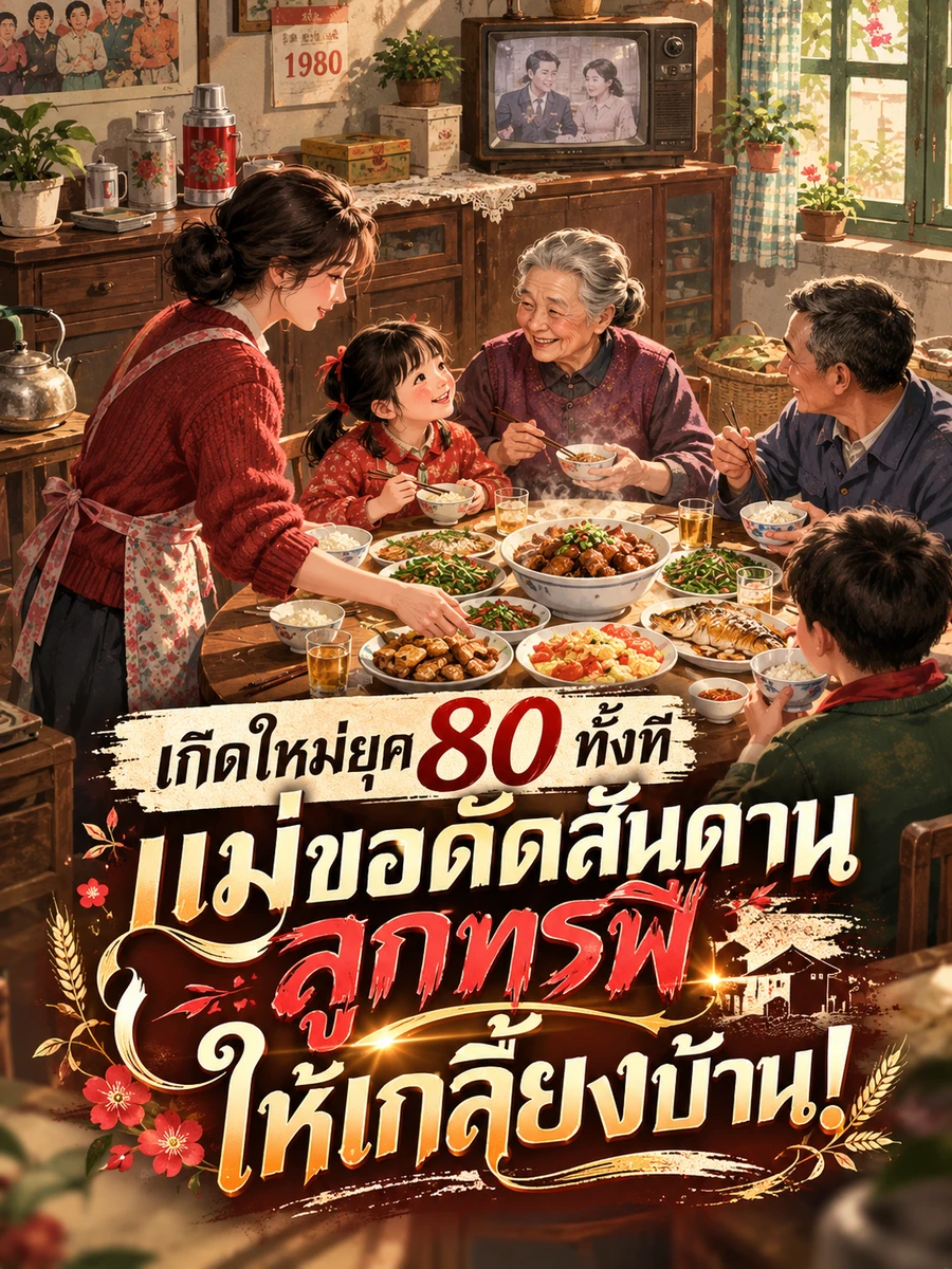 เกิดใหม่ยุค 80 ทั้งที แม่ขอดัดสันดานลูกทรพีให้เกลี้ยงบ้าน!