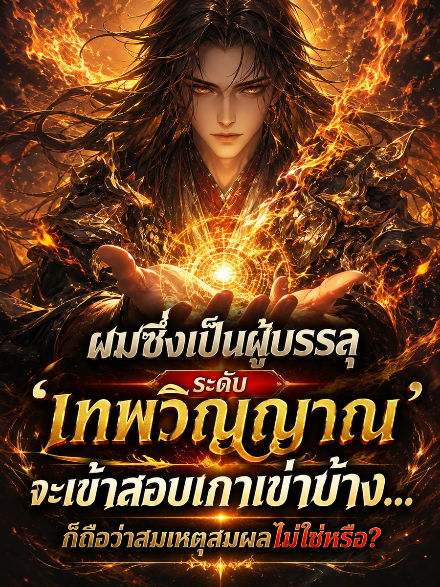 ผมซึ่งเป็นผู้บรรลุระดับ 'เทพวิญญาณ' จะเข้าสอบเกาเข่าบ้าง... ก็ถือว่าสมเหตุสมผลไม่ใช่หรือ?