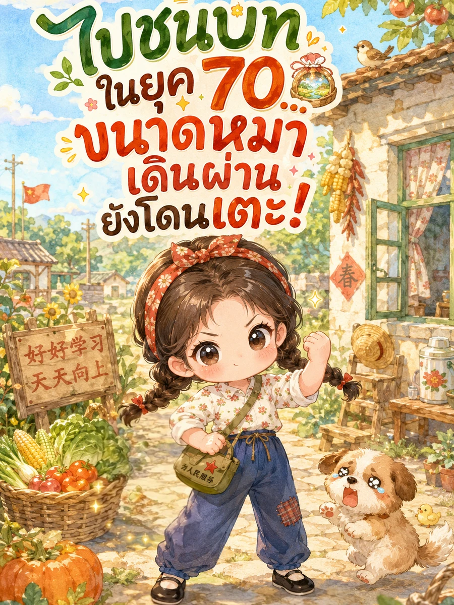ไปชนบทในยุค 70...ขนาดหมาเดินผ่านยังโดนเตะ!