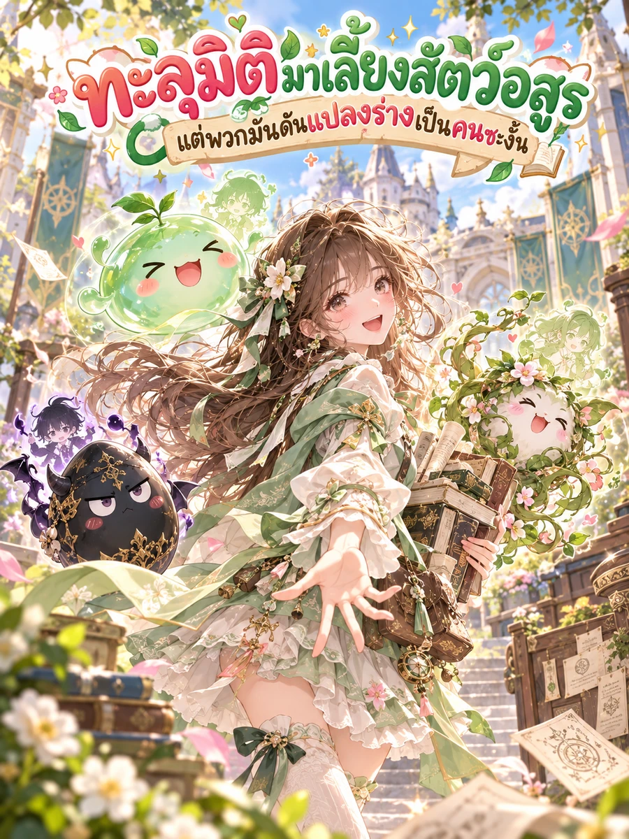 ทะลุมิติมาเลี้ยงสัตว์อสูร แต่พวกมันดันแปลงร่างเป็นคนซะงั้น