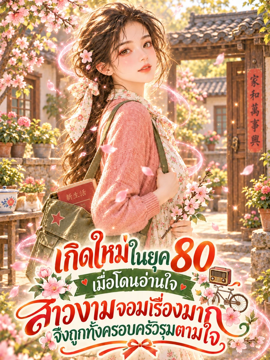 [จบแล้ว] เกิดใหม่ในยุค 80 เมื่อโดนอ่านใจ สาวงามจอมเรื่องมากจึงถูกทั้งครอบครัวรุมตามใจ
