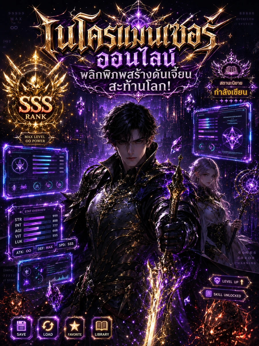 เนโครแมนเซอร์ออนไลน์ พลิกพิภพสร้างดันเจี้ยนสะท้านโลก!