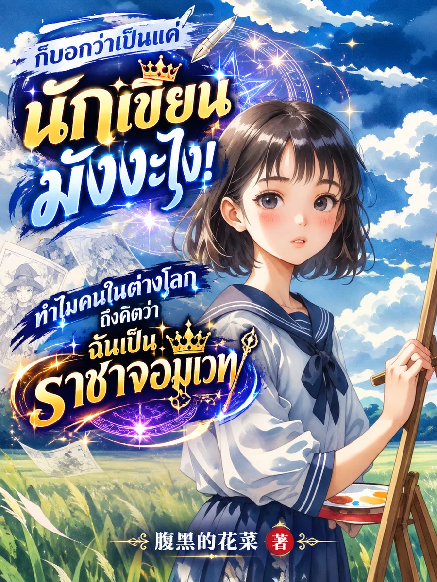 ก็บอกว่าเป็นแค่นักเขียนมังงะไง! ทำไมคนในต่างโลกถึงคิดว่าฉันเป็นราชาจอมเวท