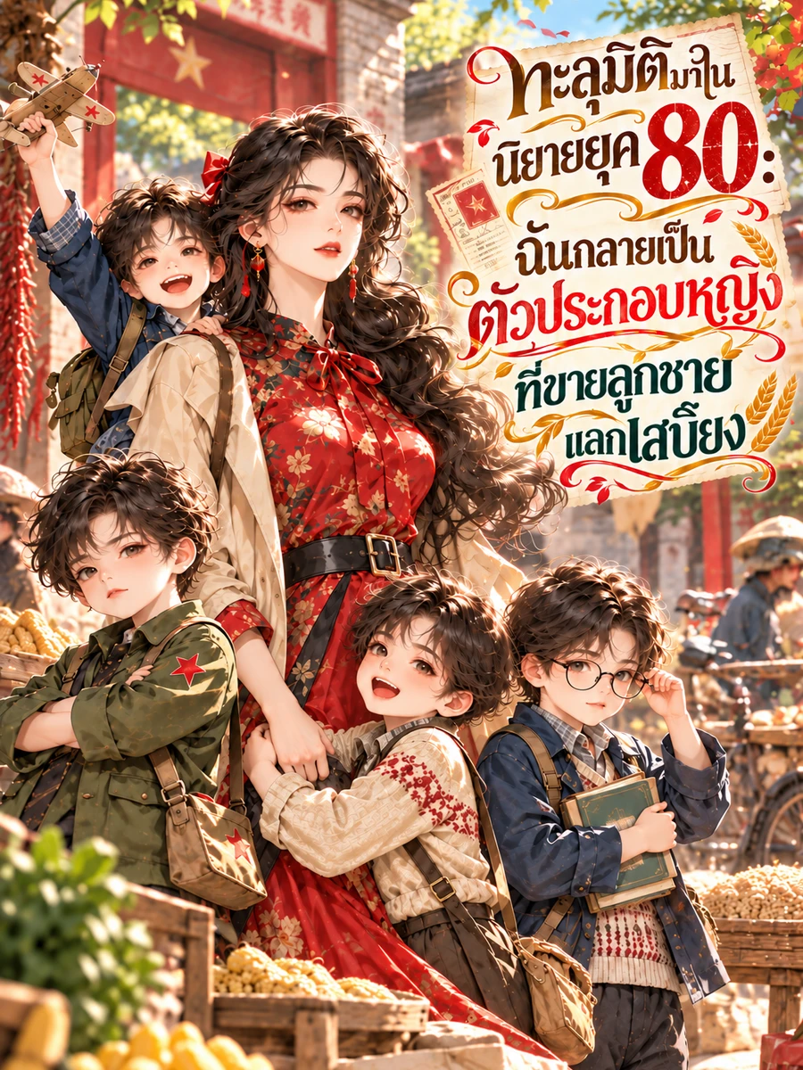 ทะลุมิติมาในนิยายยุค 80: ฉันกลายเป็นตัวประกอบหญิงที่ขายลูกชายแลกเสบียง