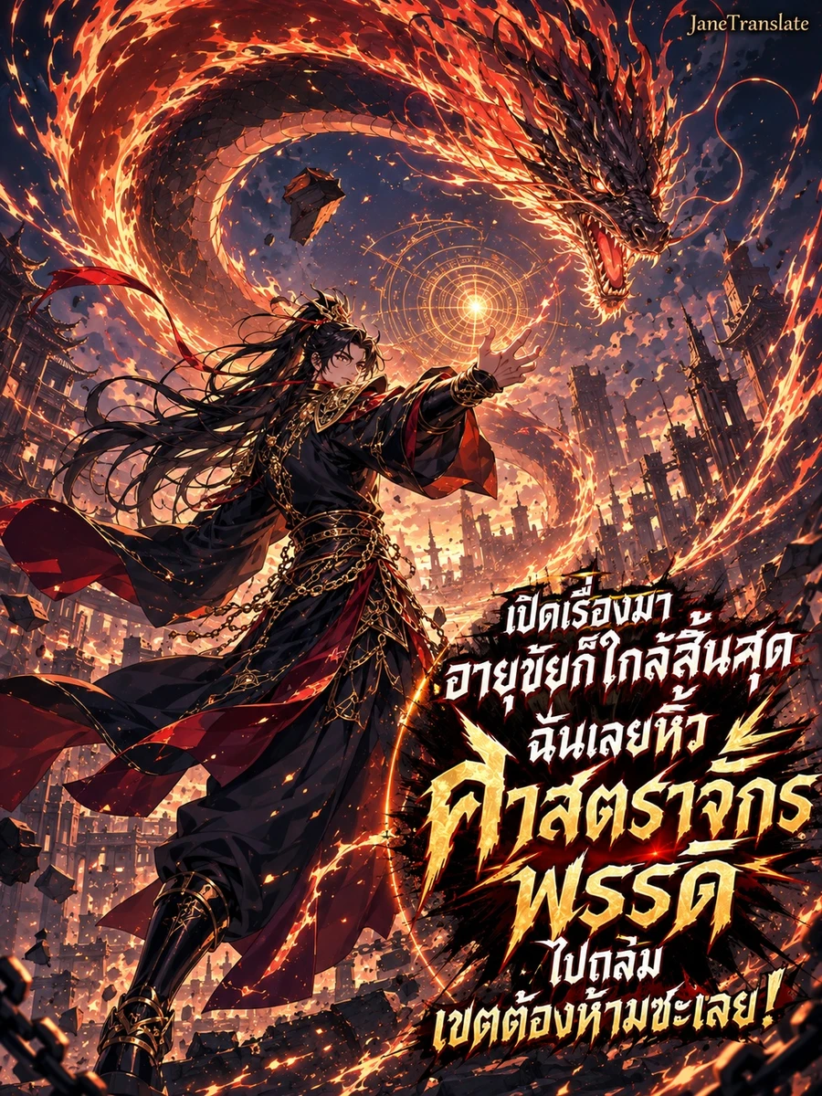เปิดเรื่องมาอายุขัยก็ใกล้สิ้นสุด ฉันเลยหิ้วศาสตราจักรพรรดิไปถล่มเขตต้องห้ามซะเลย!