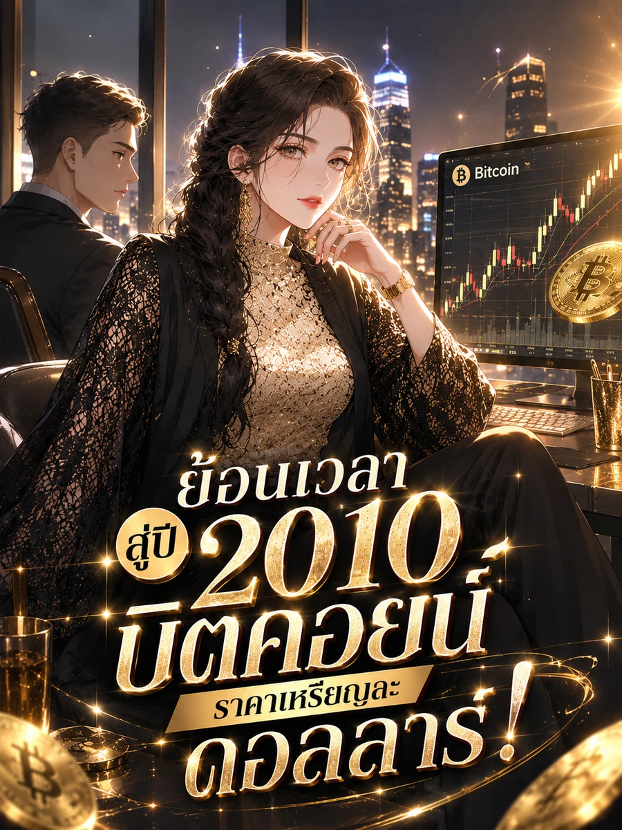 (จบแล้ว) ย้อนเวลาสู่ปี 2010 บิตคอยน์ราคาเหรียญละดอลลาร์!