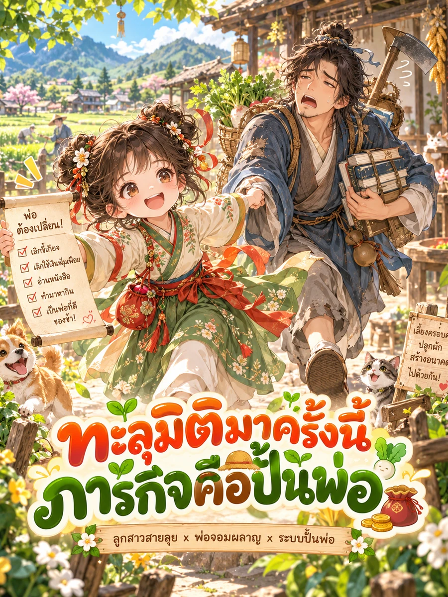 [จบแล้ว][ฟรี87ตอน]ทะลุมิติมาครั้งนี้ ภารกิจคือปั้นพ่อ
