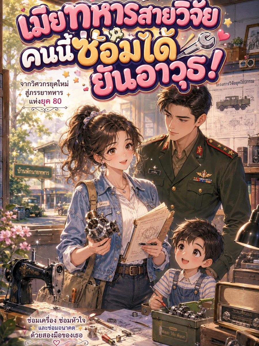 [จบแล้ว]เมียทหารสายวิจัย คนนี้ซ่อมได้ยันอาวุธ!
