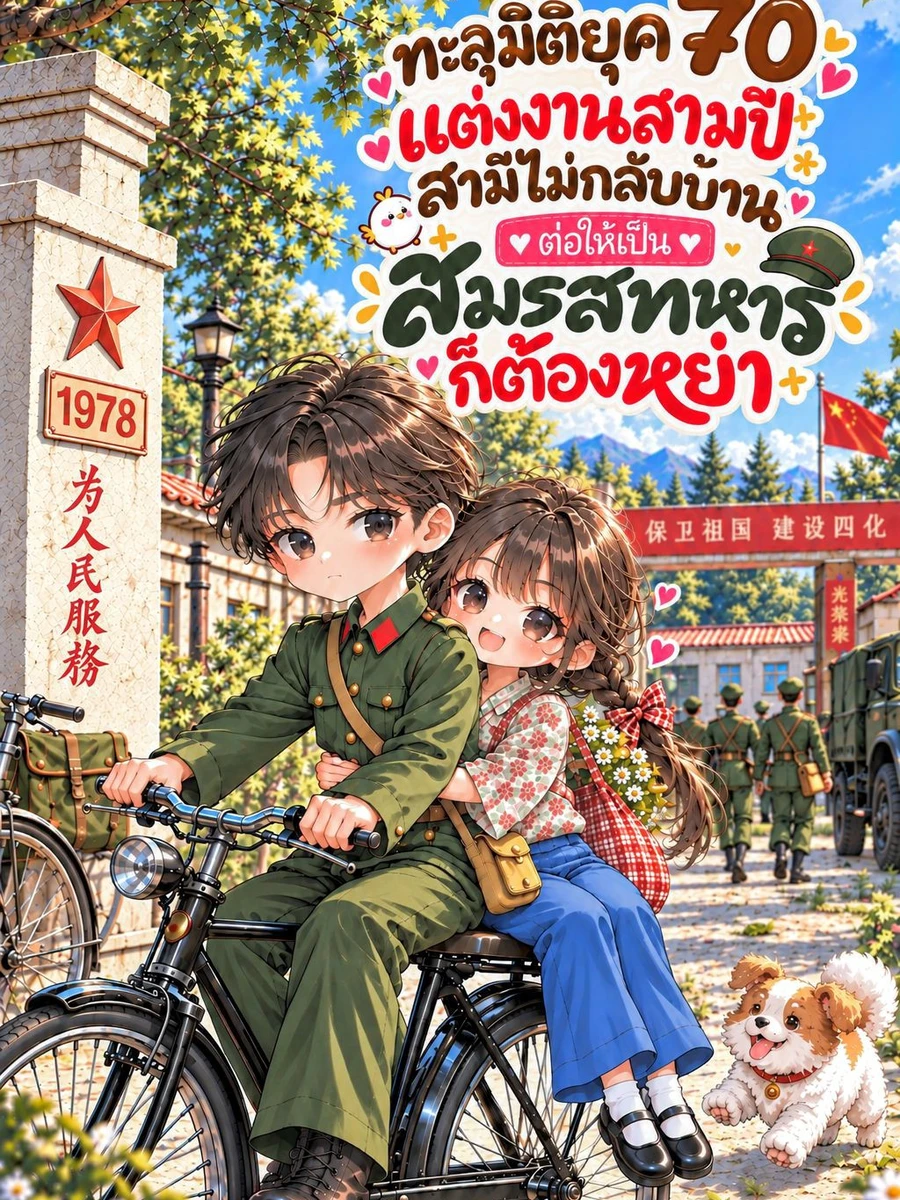 ทะลุมิติยุค 70 แต่งงานสามปีสามีไม่กลับบ้าน ต่อให้เป็นสมรสทหารก็ต้องหย่า