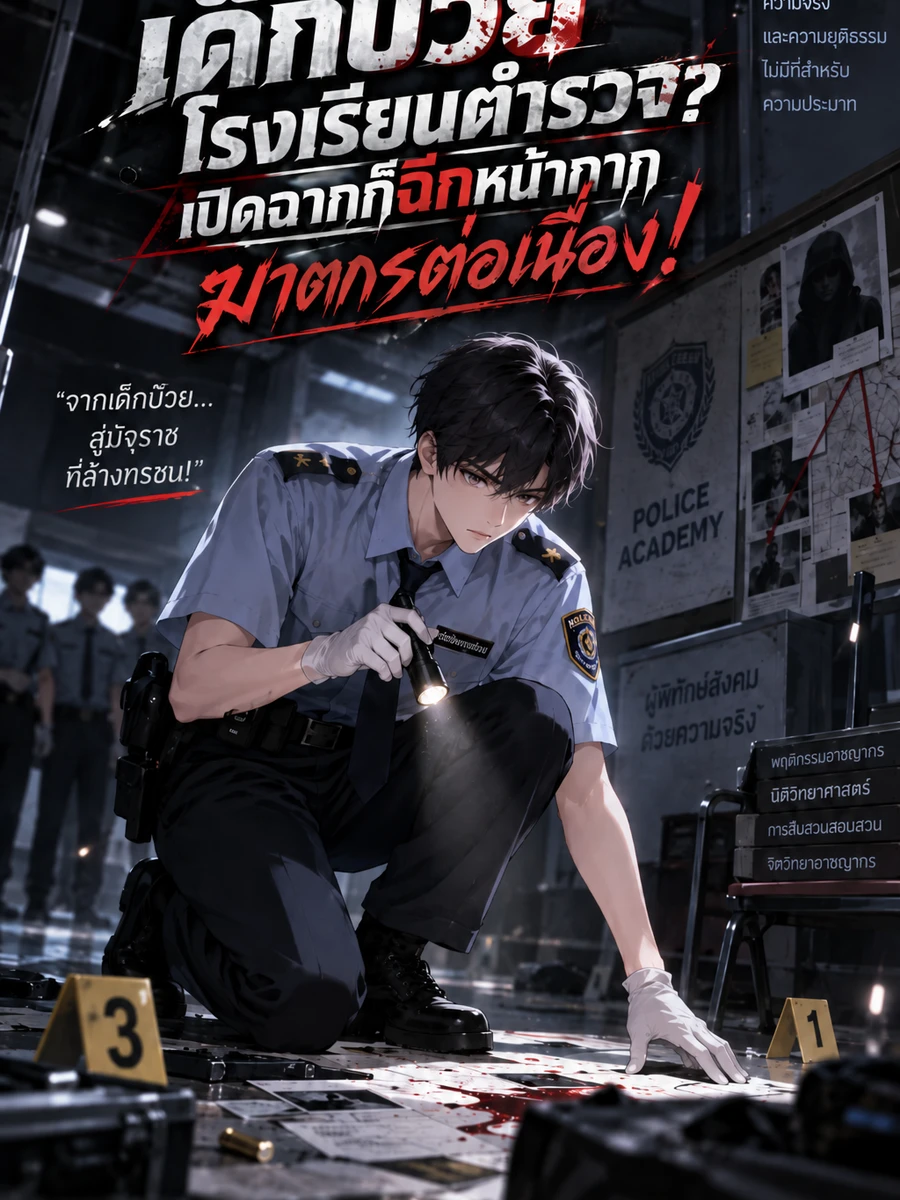 [จบแล้ว] เด็กบ๊วยโรงเรียนตำรวจ? เปิดฉากมาก็ฉีกหน้ากากฆาตกรต่อเนื่อง!