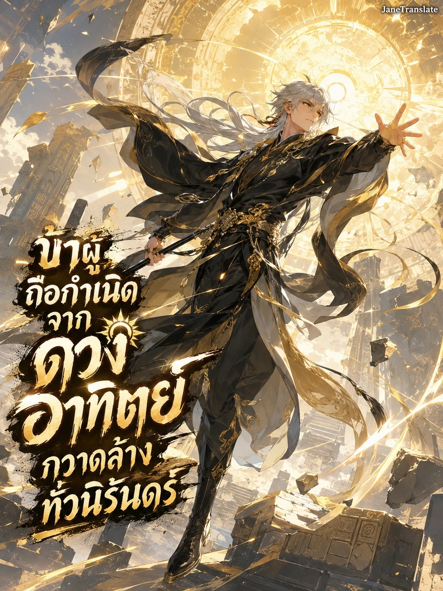 ข้าผู้ถือกำเนิดจากดวงอาทิตย์ กวาดล้างทั่วนิรันดร์
