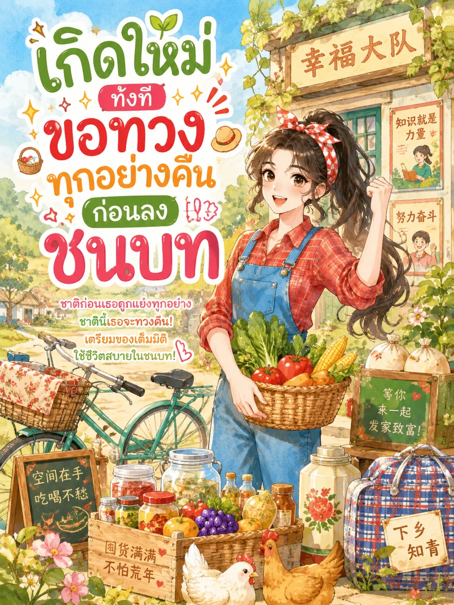 [จบแล้ว] เกิดใหม่ทั้งที ขอทวงทุกอย่างคืนก่อนลงชนบท