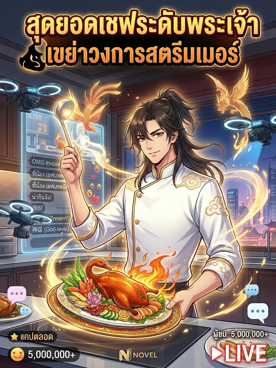 สุดยอดเชฟระดับพระเจ้า เขย่าวงการสตรีมเมอร์