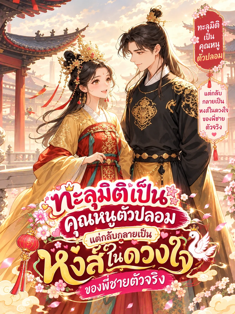 ทะลุมิติเป็นคุณหนูตัวปลอม แต่กลับกลายเป็นหงส์ในดวงใจของพี่ชายตัวจริง