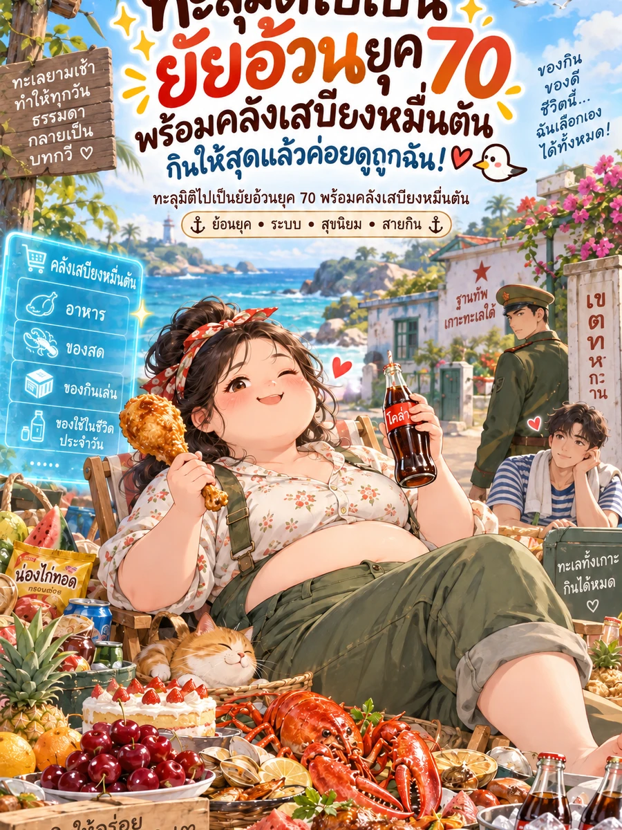 [จบแล้ว] ทะลุมิติไปเป็นยัยอ้วนยุค 70 พร้อมคลังเสบียงหมื่นตัน