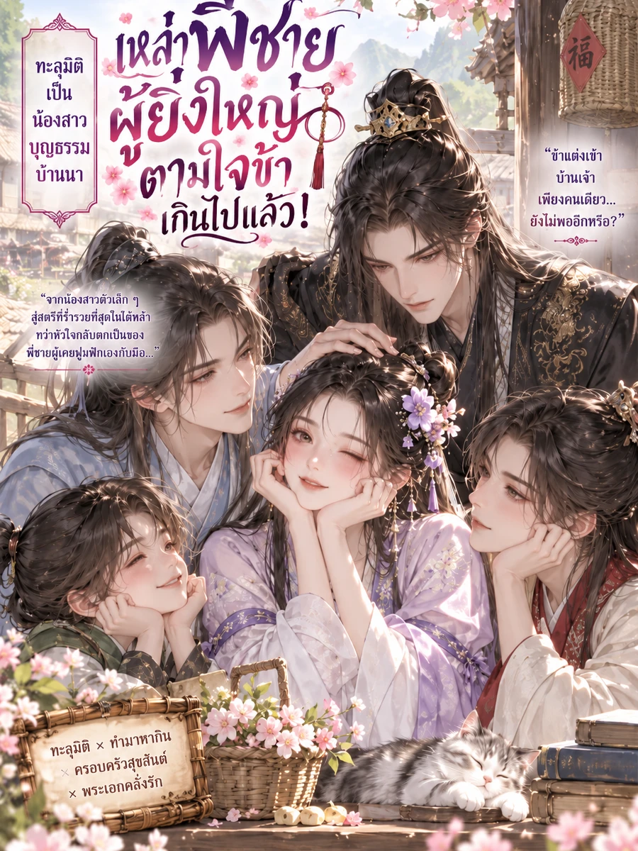 [จบแล้ว] ทะลุมิติเป็นน้องสาวบุญธรรมบ้านนา เหล่าพี่ชายผู้ยิ่งใหญ่ตามใจข้าเกินไปแล้ว!
