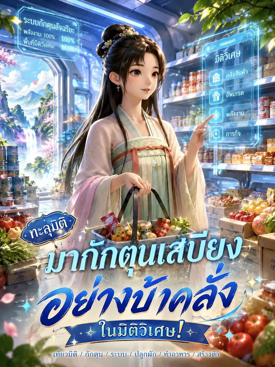 ทะลุมิติมากักตุนเสบียงอย่างบ้าคลั่งในมิติวิเศษ!