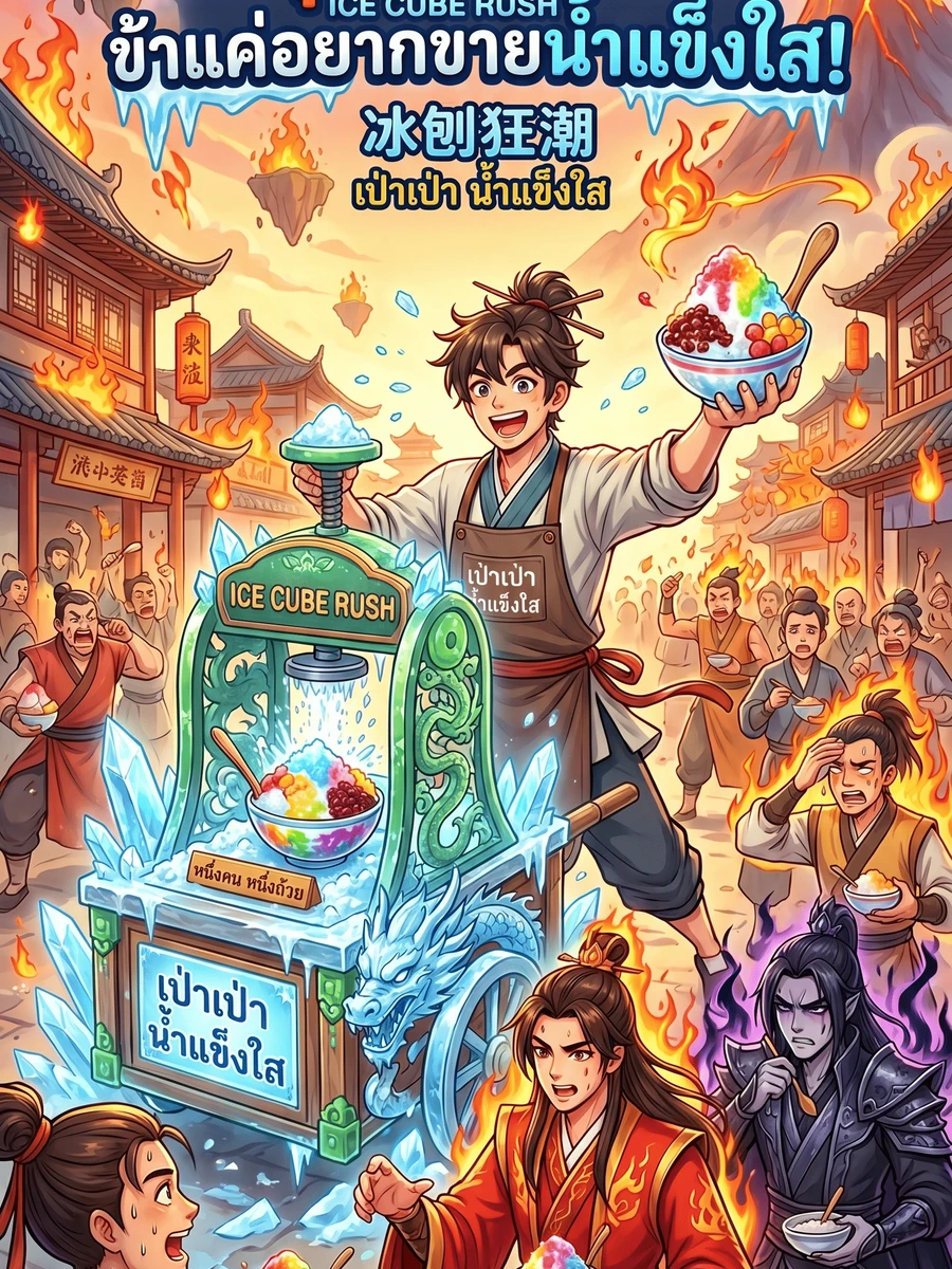 ทะลุมิติต่างโลก? ข้าแค่อยากขายน้ำแข็งไส! (冰刨狂潮)  จบแล้ว มีต่อภาค 2 นะคะ