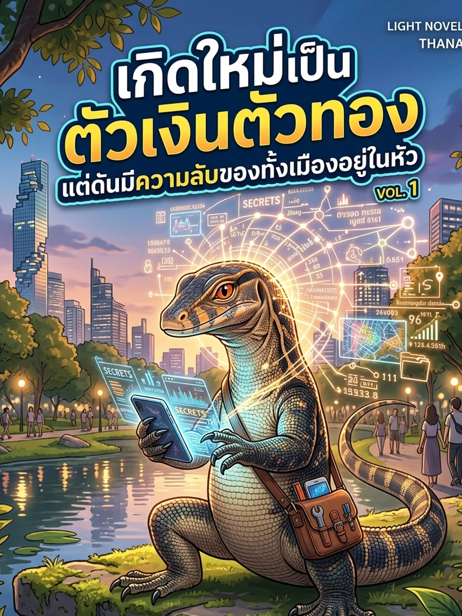 "เกิดใหม่เป็นตัวเงินตัวทอง แต่ดันมีความลับของทั้งเมืองอยู่ในหัว"