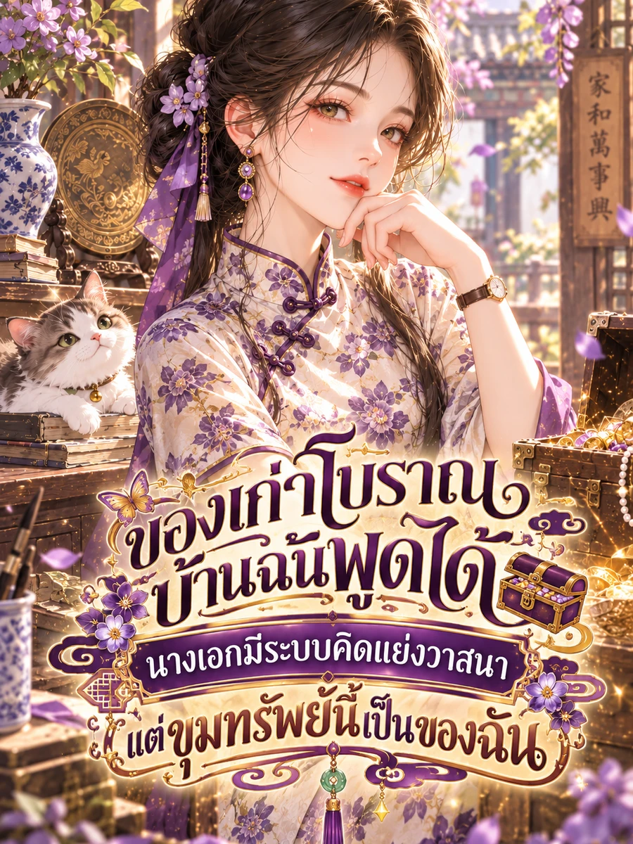 ของเก่าโบราณบ้านฉันพูดได้ นางเอกมีระบบคิดแย่งวาสนา แต่ขุมทรัพย์นี้เป็นของฉัน