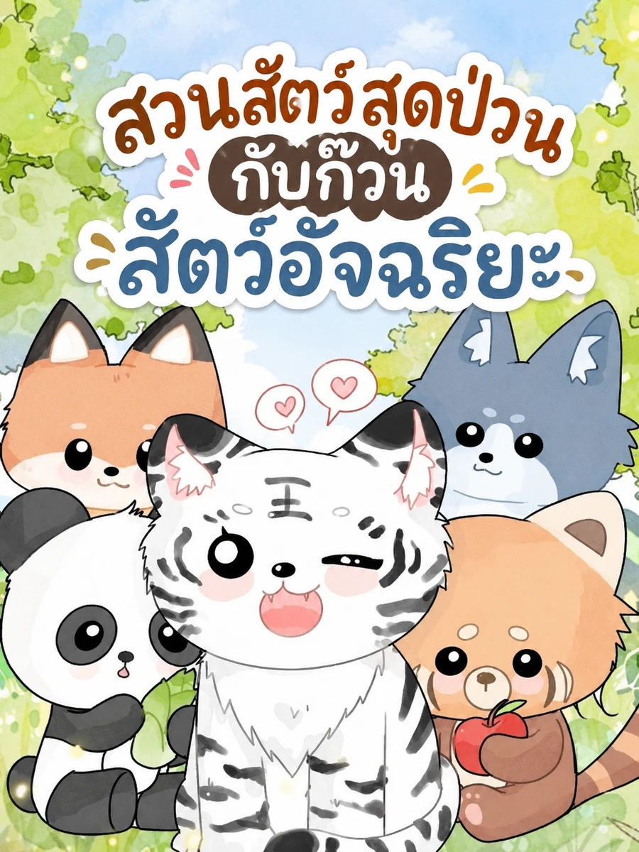 สวนสัตว์สุดป่วนกับก๊วนสัตว์อัจฉริยะ