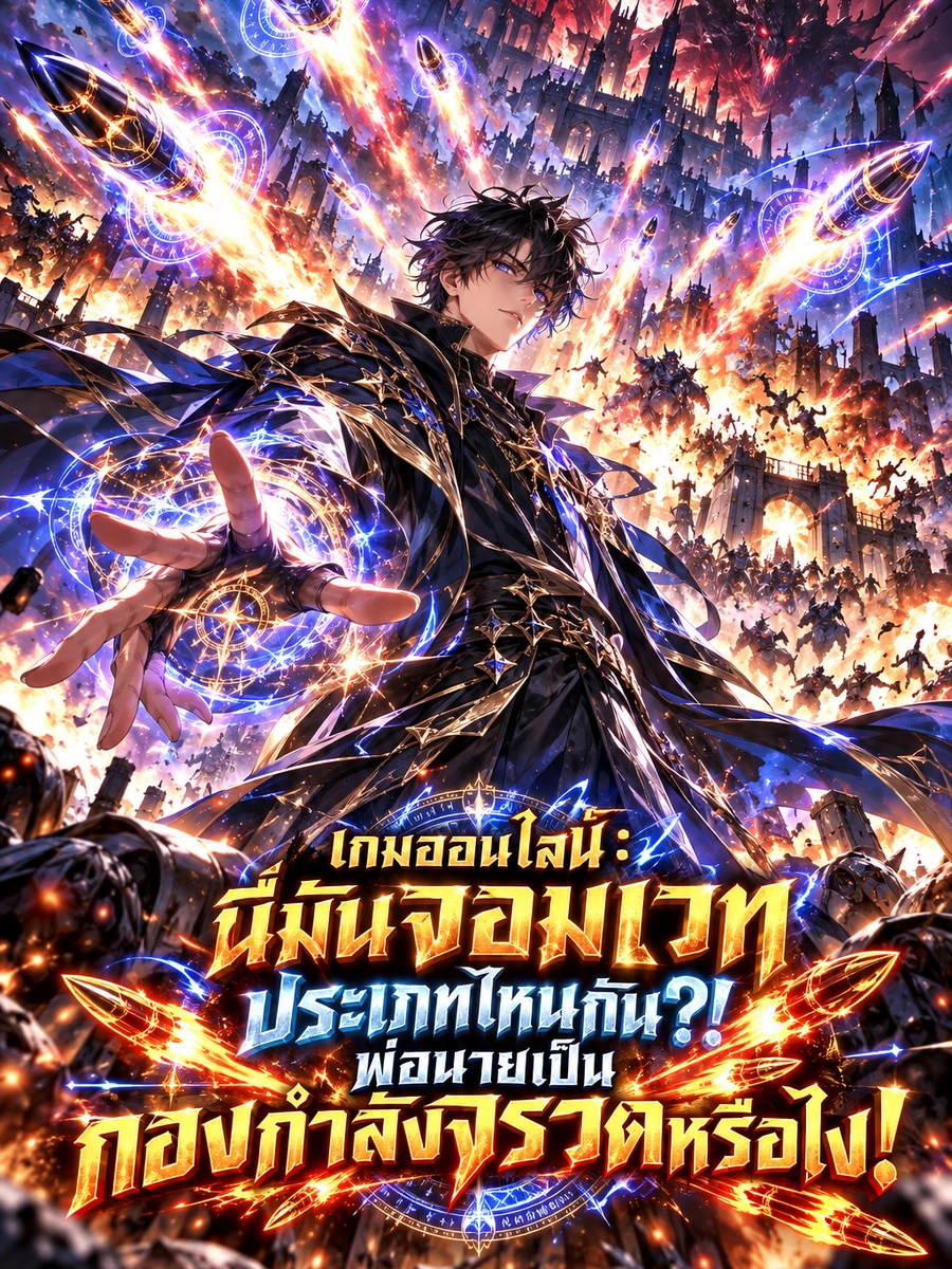 เกมออนไลน์: นี่มันจอมเวทประเภทไหนกัน?! พ่อนายเป็นกองกำลังจรวดหรือไง!