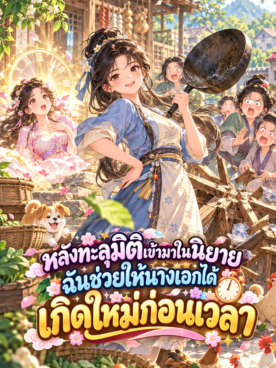 (ชนต้นฉบับ) หลังทะลุมิติเข้ามาในนิยาย ฉันช่วยให้นางเอกได้เกิดใหม่ก่อนเวลา